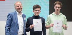 Jurypreis beste Präsentation: Team Ferasi mit Martin Huber (Deutsche Bank)
