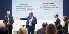 Staatsminister Hubert Aiwanger im Gespräch mit bbw e. V. - Vorstandsvorsitzender Hubert Schurkus